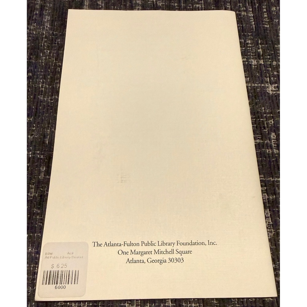 Margaret Mitchell Gone With The Wind Booklet Excellent 1996 Atlanta History - Picture 2 of 4
